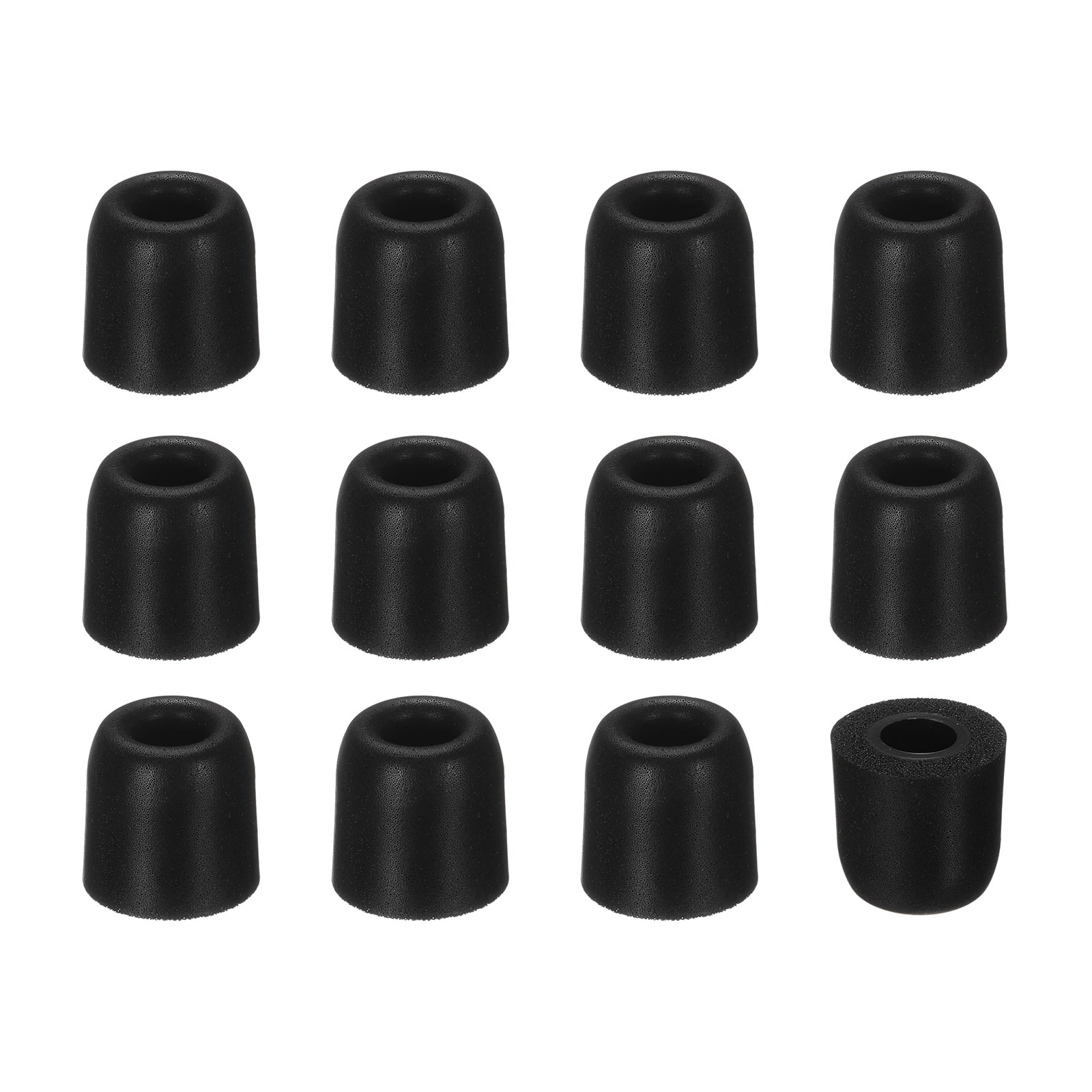 "Unique Bargains - Memory Foam Earbud Tips (4.5mm/0.18""), 12pcs/6Pairs - Small, Noise Isolation, Comfort & Secure Fit for Earphones - Black" price history on PriceWatchPro