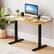 Alt View 3. Costway - Costway Electric Standing Desk Frame with LED Display Memory Positions for 40"-48" Desktop - Black.