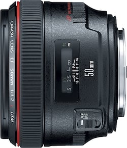 Canon EF 50mm f/1.2L USM Standard Lens Black 1257B002 - Best Buy Canon EF 50mm f/1.2L USM Standard Lens Black 1257B002 - Best Buy