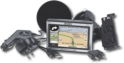 Alt View Standard 1. Jensen - Touch & Go Portable GPS.