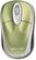 Front Standard. Microsoft - Wireless Notebook Optical Mouse 3000 - Aloe Green.