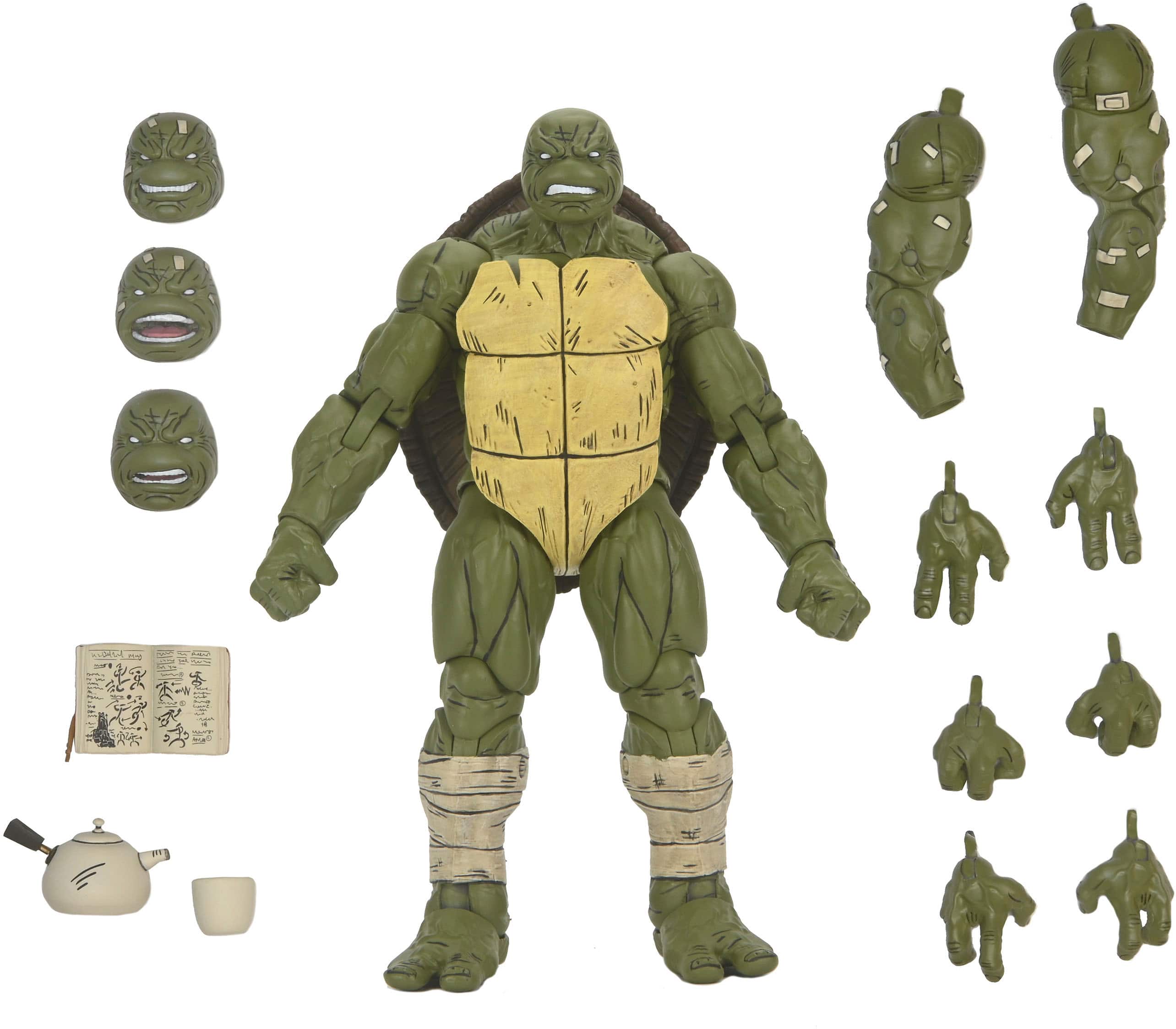 NECA - Teenage Mutant Ninja Turtles 7" Scale Action Figure The Last Ronin - Battle Damaged Ronin - Front_Zoom