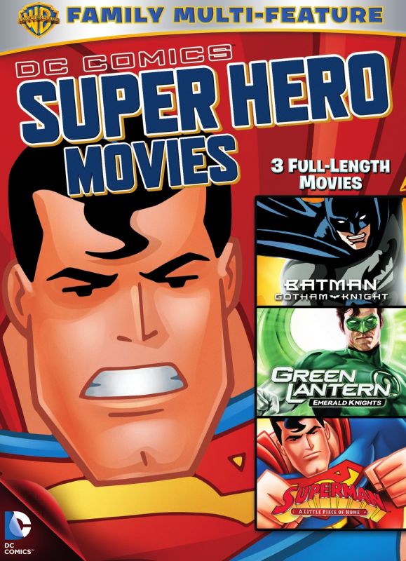 DC Comics Super Hero Movies [3 Discs] [DVD]