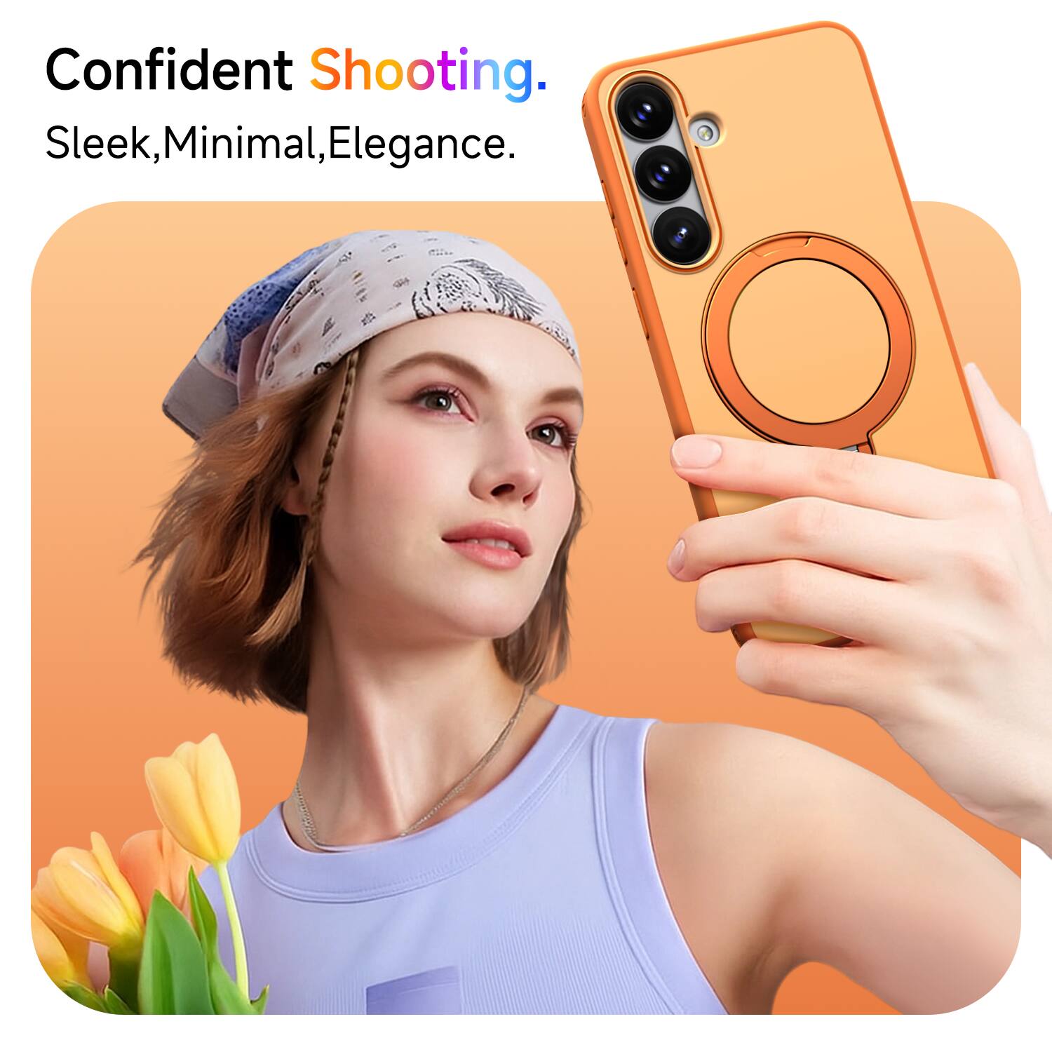 Confident Shooting. Sleek, Minimal, Elegance.