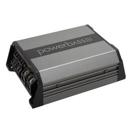 Powerbass - PBM-600.4 - 75Watt x 4 (4 ohm), 150Watt x 4 (2 ohm) Mini Amplifier - Black/Gray
