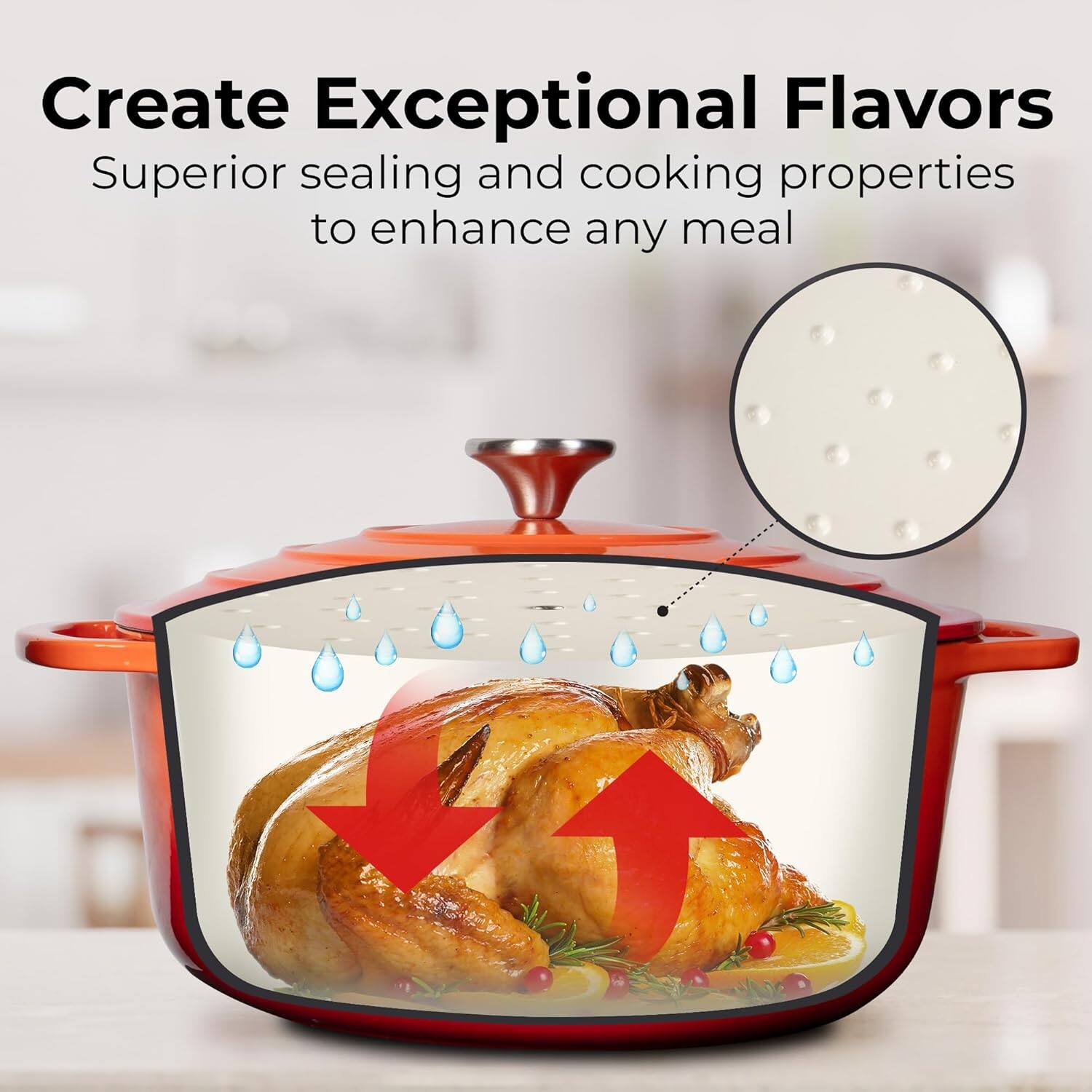 Create Exceptional Flavors  
Superior sealing and cooking properties to enhance any meal