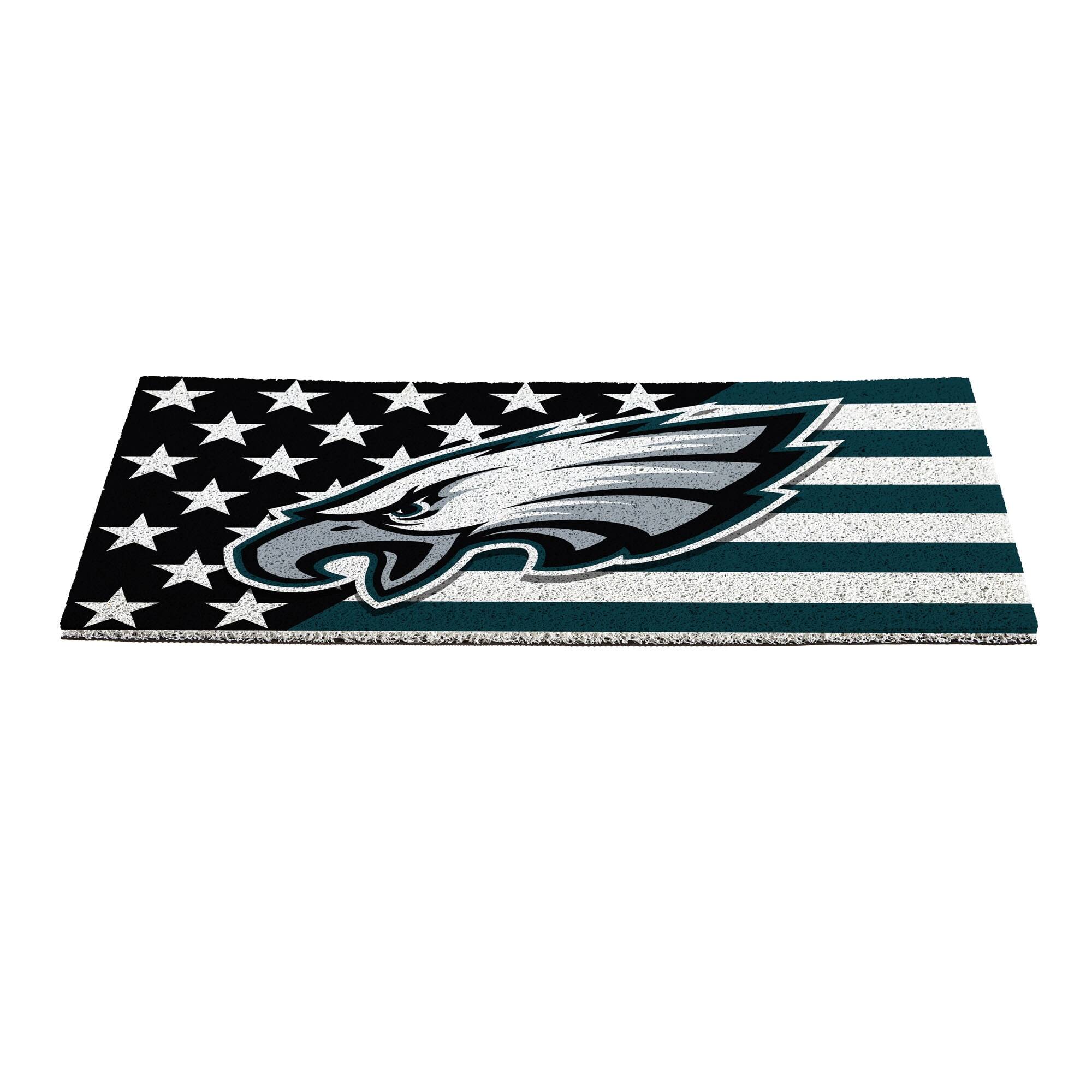 Alt View 1. Evergreen Enterprises - Philadelphia Eagles 16" x 28" Stars & Stripes Patriotic Turf Mat - Multicolor.