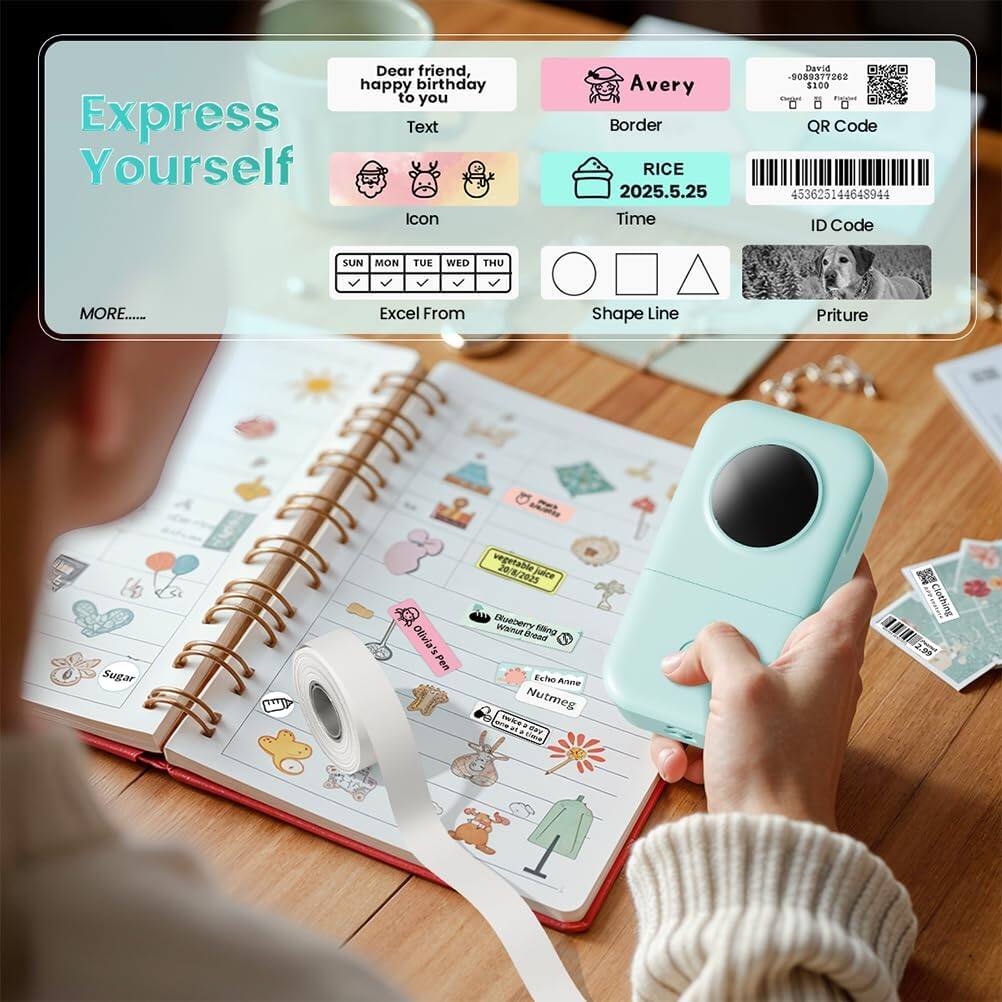 Express Yourself

Dear friend, happy birthday to you

Text

Icon

Excel From

Shape Line

Priture

Avery

Border

RICE 2025.5.25

Time

QR Code

453625144648944

ID Code

David 0080377 $100

SUN MON TUE WED THU

MORE......

Sugar

Olivia

H

Pen

vegetable

Je

20/8/2025

jaice

Euebeey

Wam

sang

Bad

Echec

An

Nutmeg

LR

Clothing

2.99