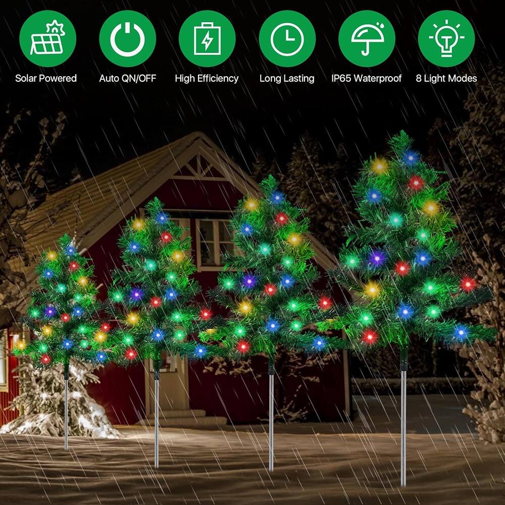 Solar Powered  
Auto ON/OFF  
High Efficiency  
Long Lasting  
IP65 Waterproof  
8 Light Modes