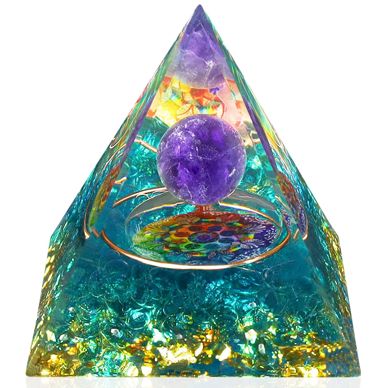 Amethyst - Green Aventurine 6cm-Natural