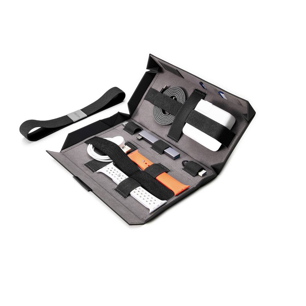 Alt View 2. Function 101 - BentoPack Tech Organizer Black - Black.