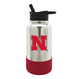 Great American Products - Nebraska Huskers 32oz. Team Color Chrome Hydration Bottle - Multicolor