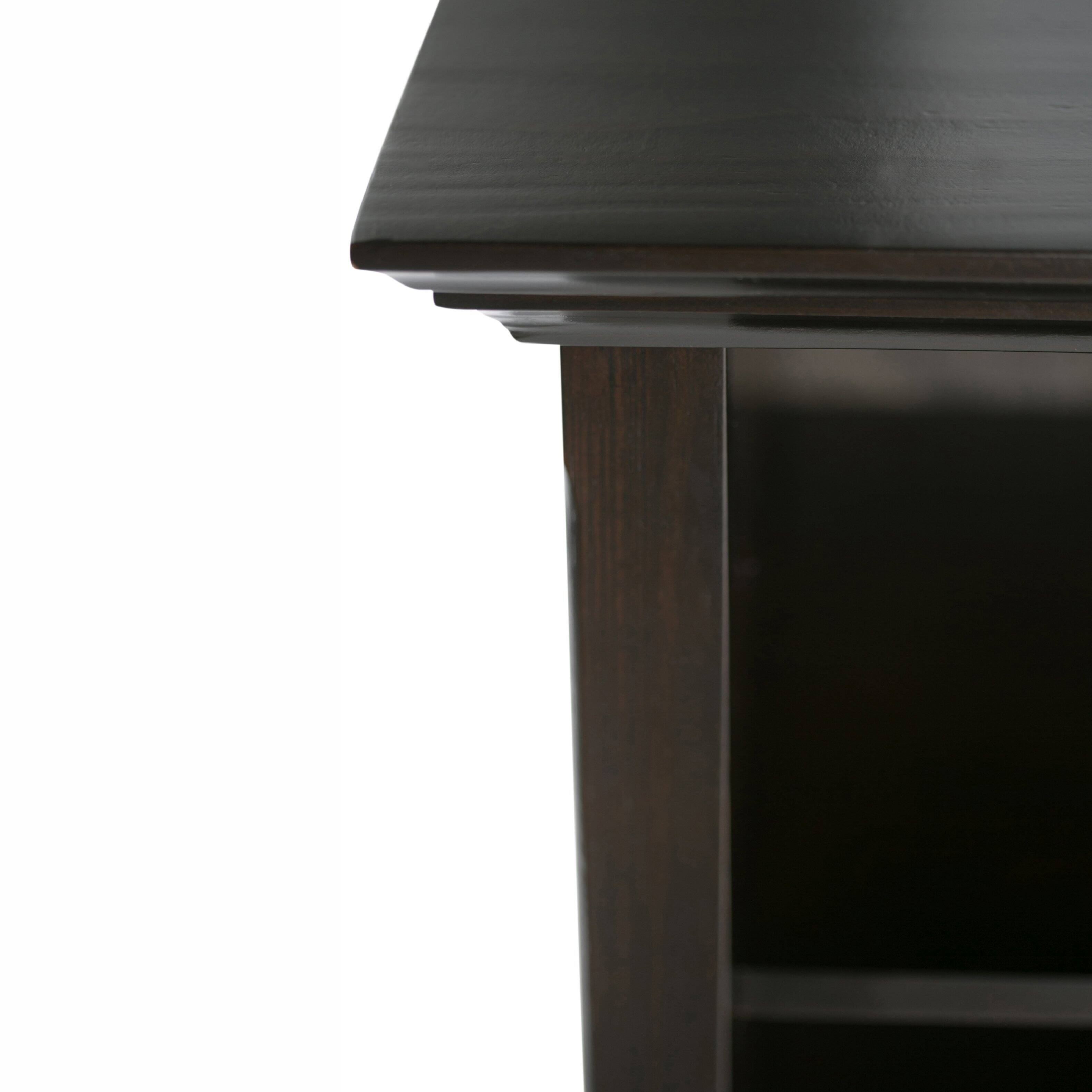 Alt View 14. Simpli Home - Amherst Multi Cube Bookcase and Storage Unit - Hickory Brown.