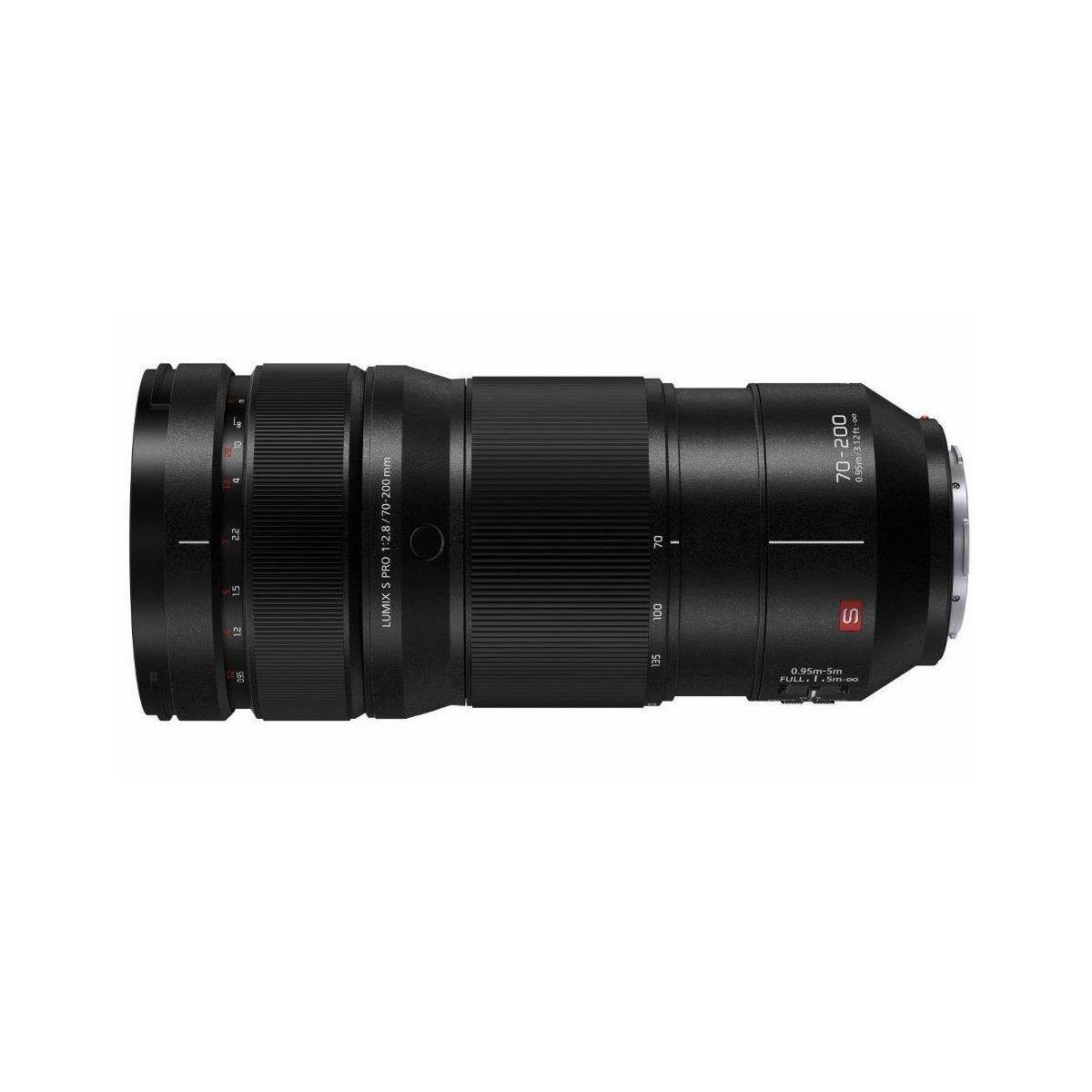 of 12 0.95 mm 200 /70 1:2.8 PRO S LUMIX
70 100 135
-
70-200 12R 0.95m 2 0.95m-5m FULL. - I .5m-∞