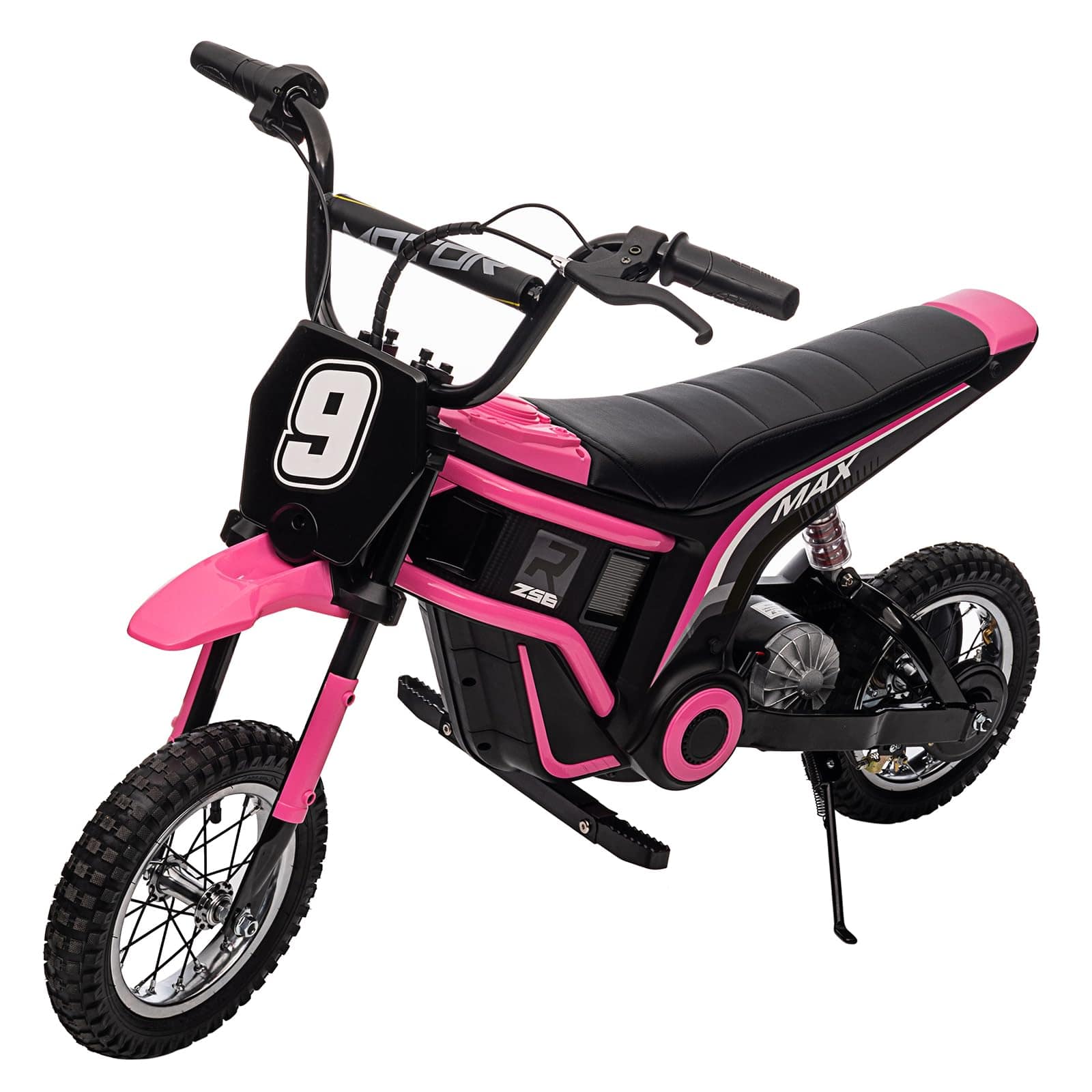 Qeetex - Electric Dirt Bike , 24v 350w Kids Electric Motorcycle - Pink