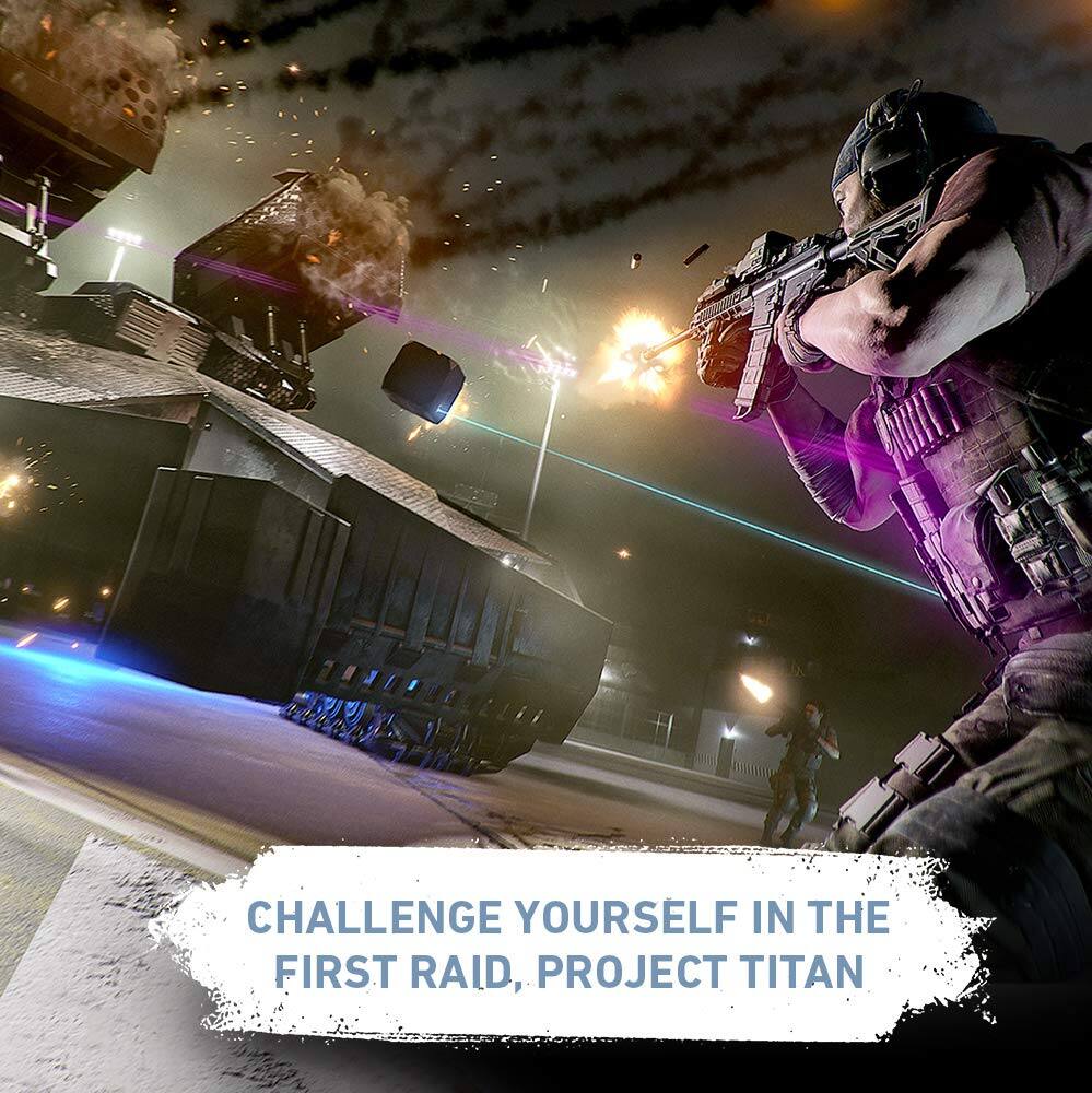 Challenge yourself in the first raid, Project Titan.