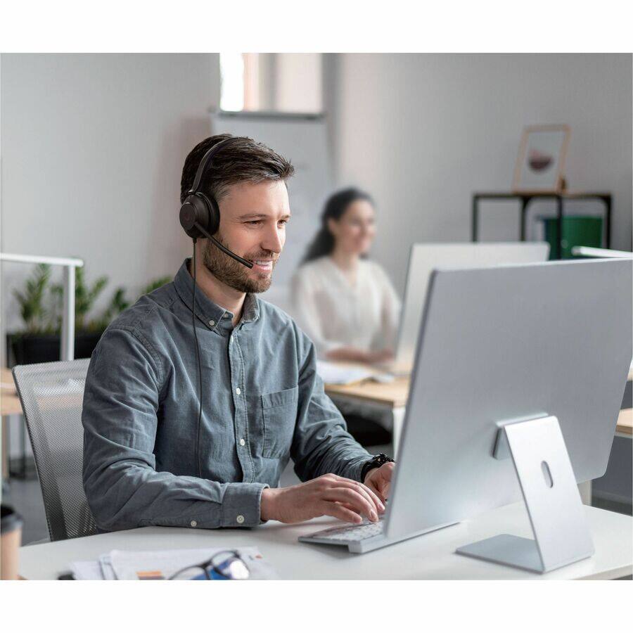 Alt View 3. Yealink - Yealink USB Wired Headset - Microsoft Teams Certification - Mono - USB Type A, USB Type C - Wired - 32 Ohm - 20 Hz to 20 - Red.