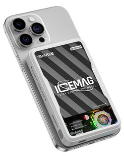 SHARGE ICEMAG Magsafe モバイルバッテリー10000mAh SHARGE ICEMAG レビュー】クールに発光するファンでバッチリ冷却