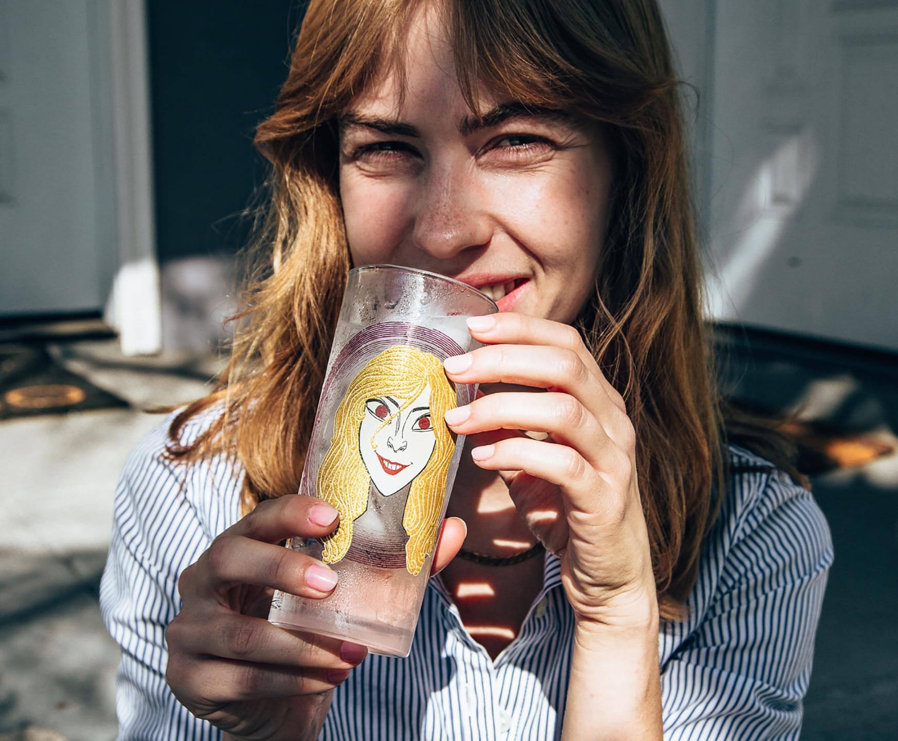 Alt View 5. Disney - Disney Hocus Pocus Sanderson Sisters 10-Ounce Tumbler Glasses | Set of 4 - Purple.