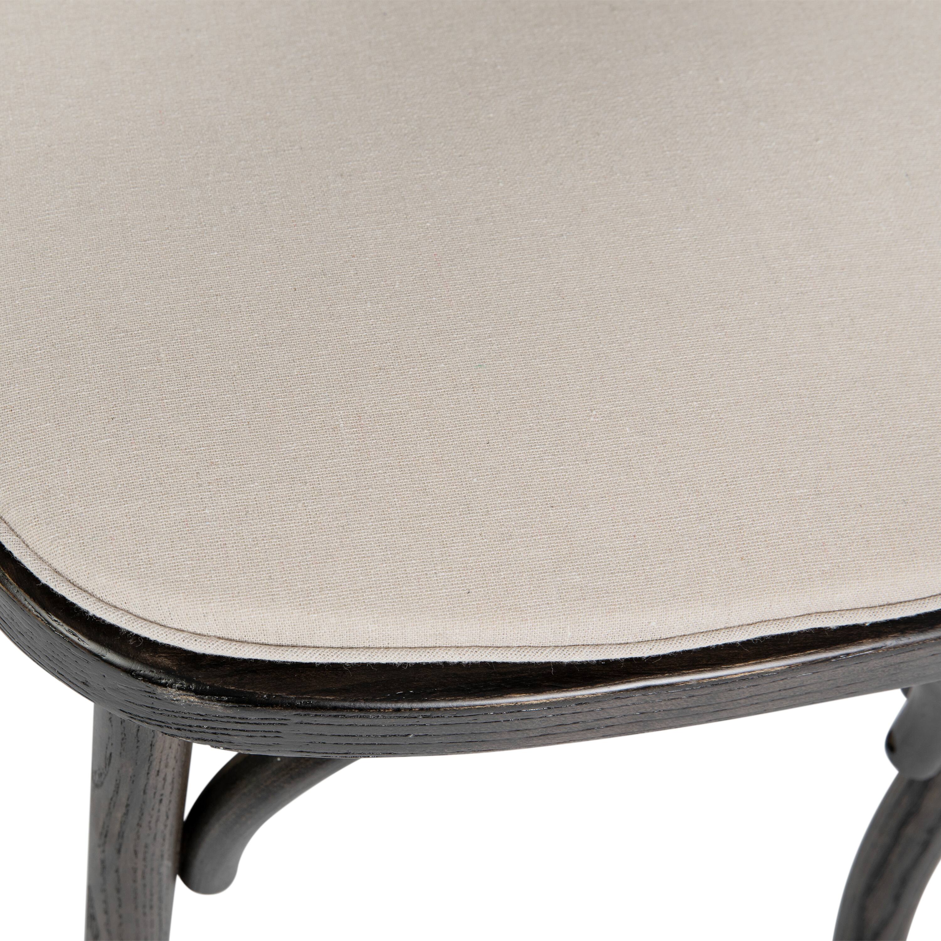 Alt View 9. Emma + Oliver - Stackable Wood Cross Back Dining Chair with Cushion - Early American.