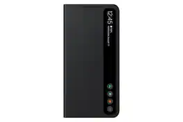 Samsung - Refurbished Excellent - S-View Cover Case for Galaxy S21 FE 5G - Black