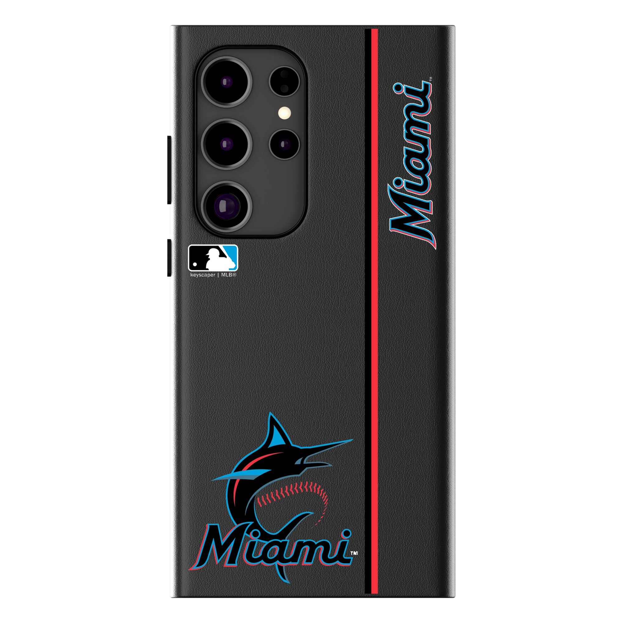 Keyscaper - MLB - Miami Marlins Galaxy Magnetic Bump Case - S24 Plus - Black price history on PriceWatchPro