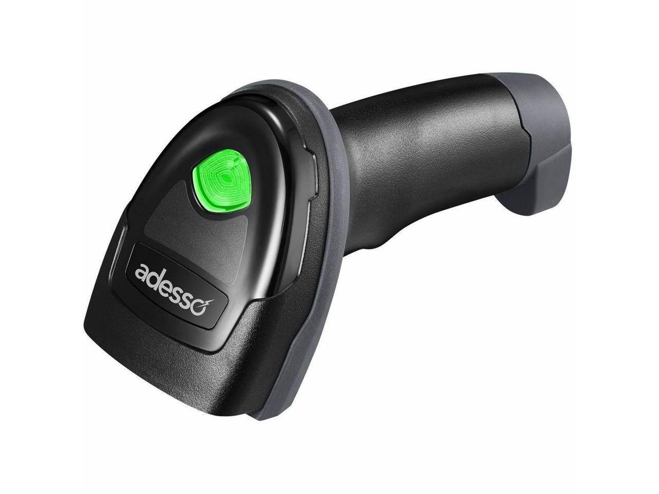 Alt View 2. Adesso - Adesso 2D Barcode Scanner - Wireless/Bluetooth/Wired - IP42 - Retail, Inventory - Black.