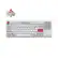 Front. Keychron - Q3 Pro Red Switch Mechanical Keyboard Mac or PC - Silver Grey.