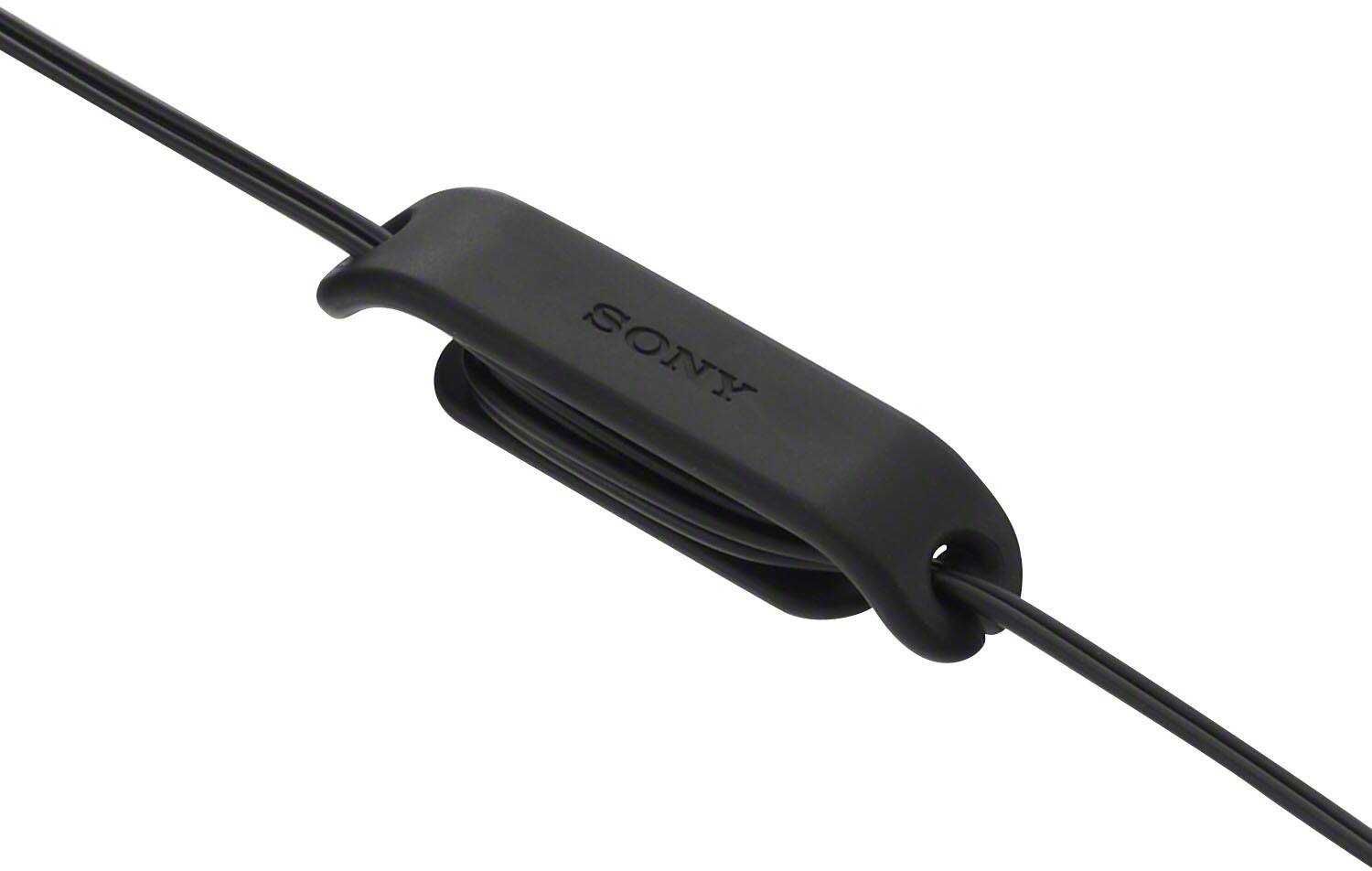 Angle. Sony - USB-C Wired In-ear Headphones - Black.