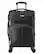 Front. VEVOR - Softside Expandable Luggage with Spinner Wheels, 20-Inch Softside Carry on Luggage - Black.