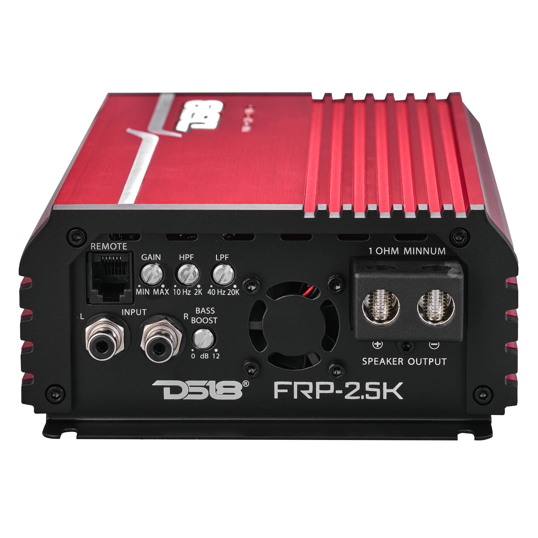 PS  
REMOTE FROZEN GAIN  
HPF  
LPF  
10HM 1 MINNUM  
MIN MAX 10 Hz 2K 40 Hz 20K  
L  
INPUT  
BASS R BOOST  
0 dB 12  
SPEAKER OUTPUT  
D518 FRP-2.5K