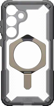 UAG - Samsung Galaxy S25 Plus Plasma XTE Rugged Case w/ Kickstand - Ash/Titanium