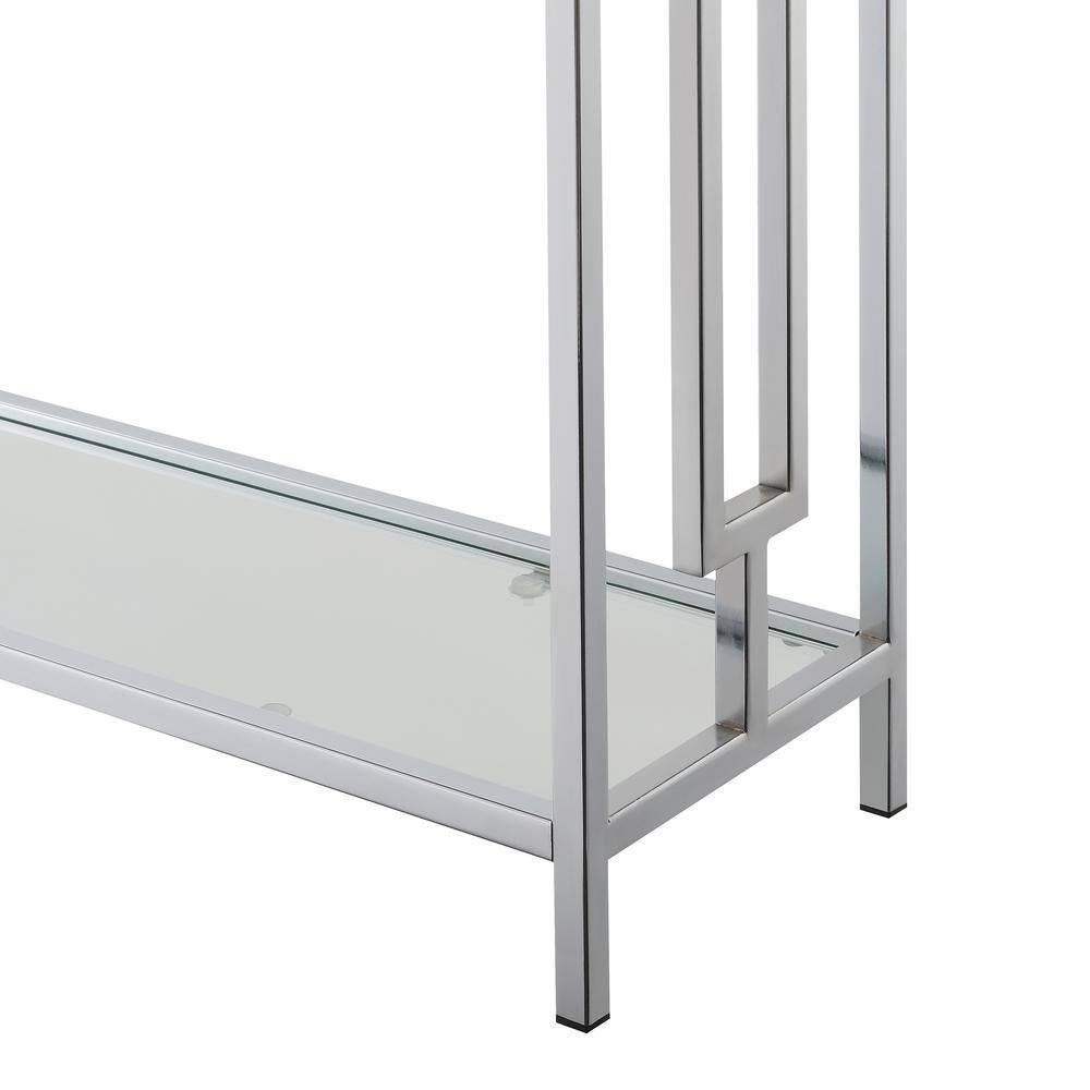 Left. FurniFact - Console Table, Faux Marble - White Faux Marble.