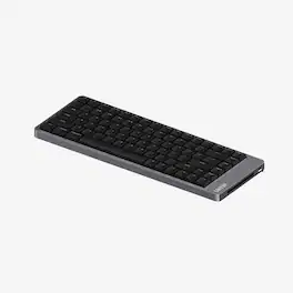 Lofree - Flow2 84-Key Triple-Mode Low-Profile Mechanical Keyboard with Pulse Tactile Switches - Black