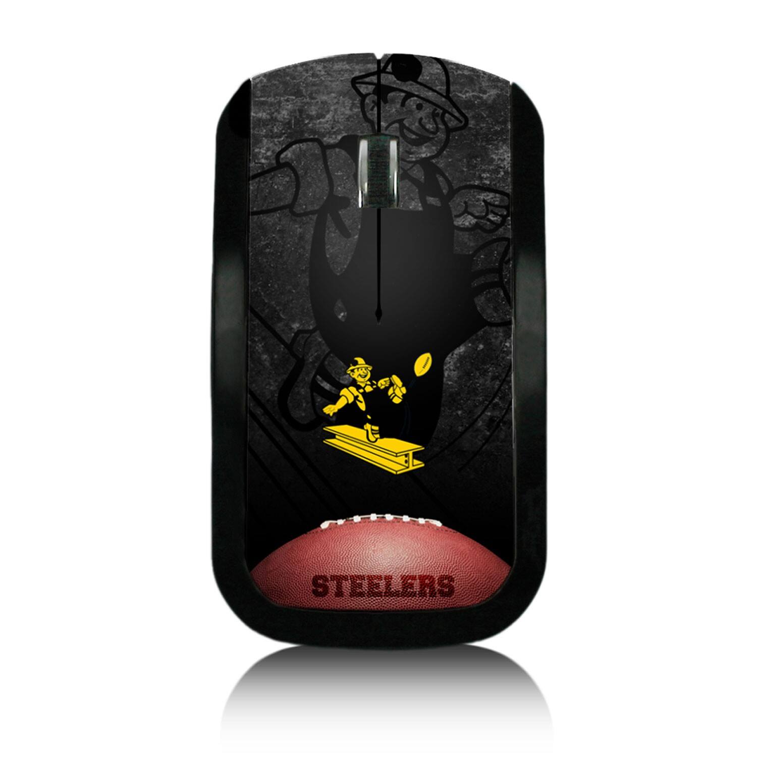 Front. Keyscaper - Pittsburgh Steelers Legendary Design Wireless Mouse - Multicolor.