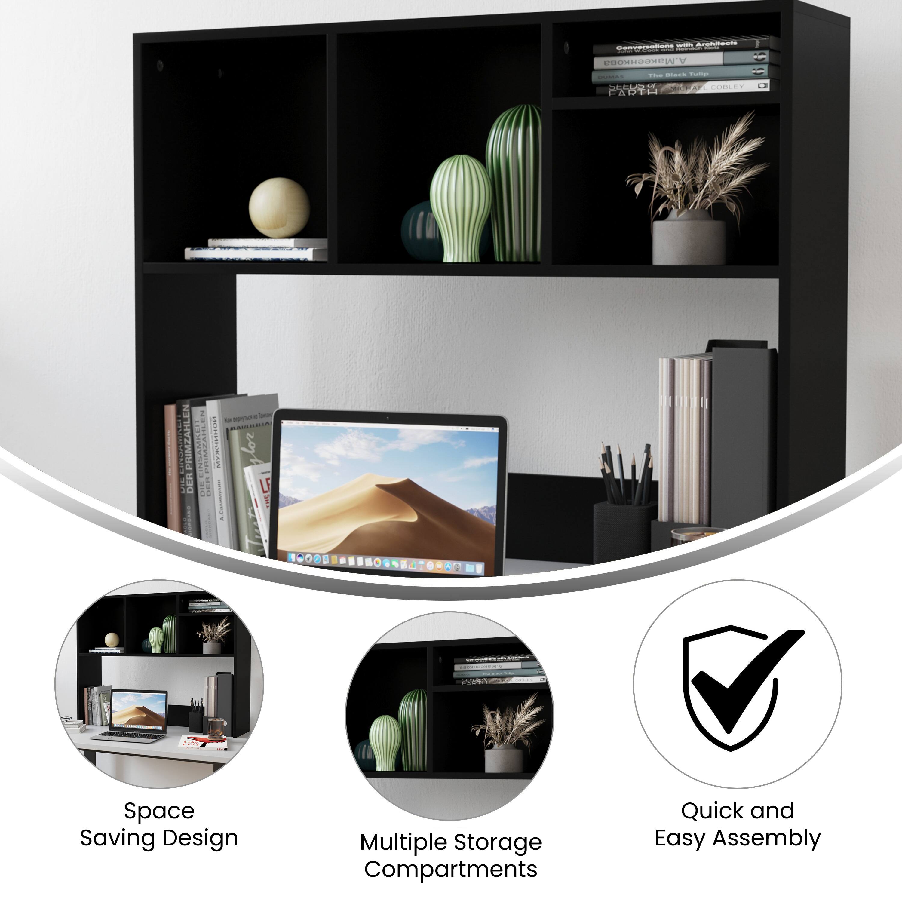 Space Saving Design  
Multiple Storage Compartments  
Quick and Easy Assembly