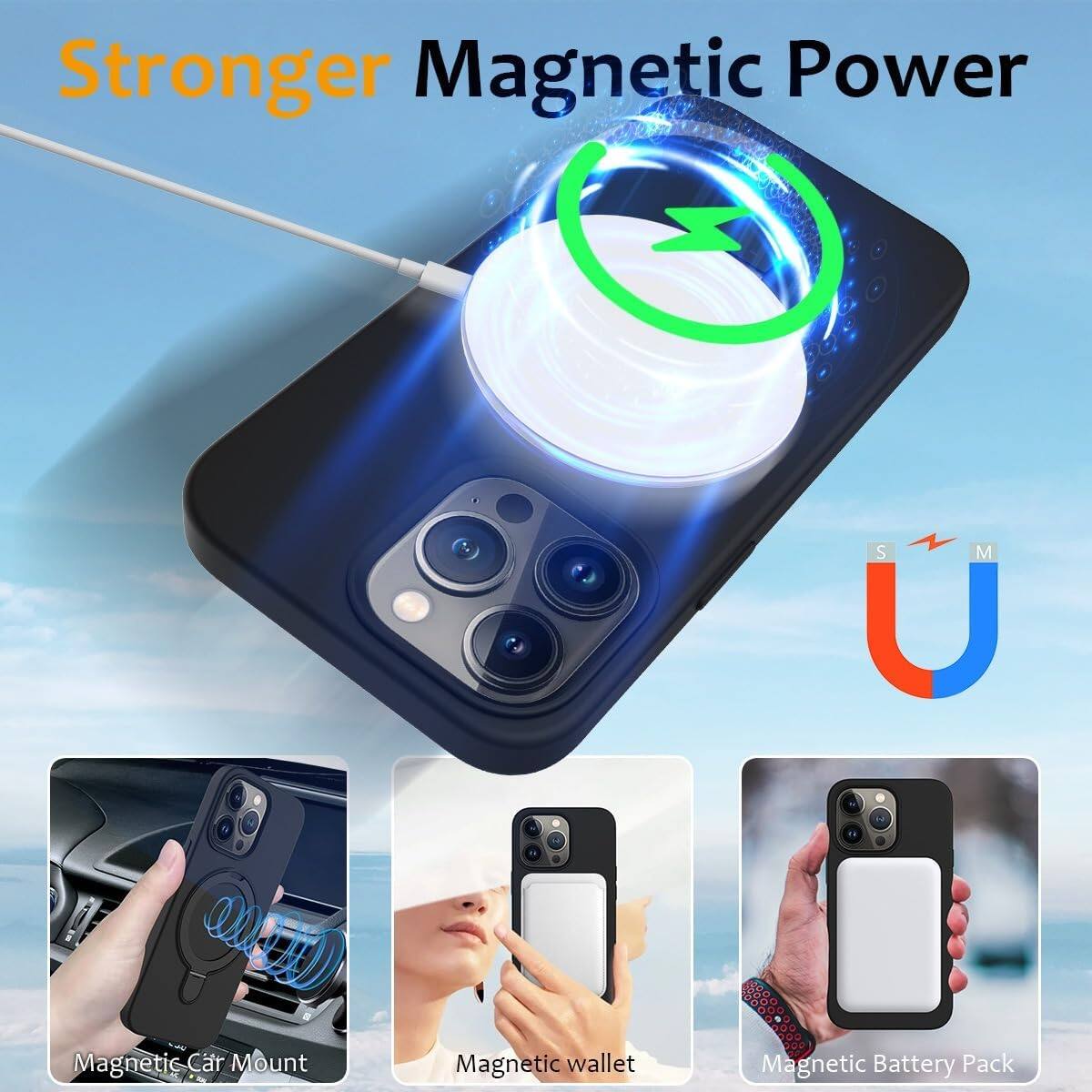 Stronger Magnetic Power

Magnetic Car Mount
Magnetic wallet
Magnetic Battery Pack