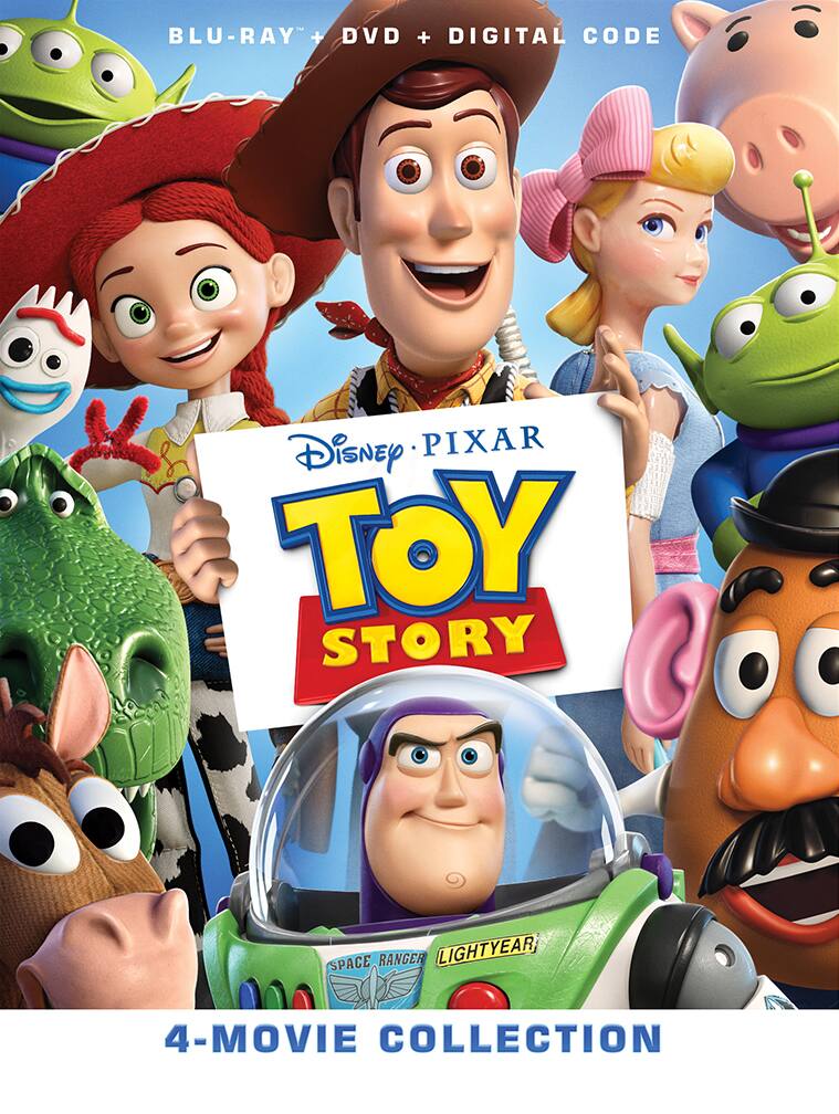 Alt View 1. Toy Story: 4-Movie Collection   - BLU-RAY.
