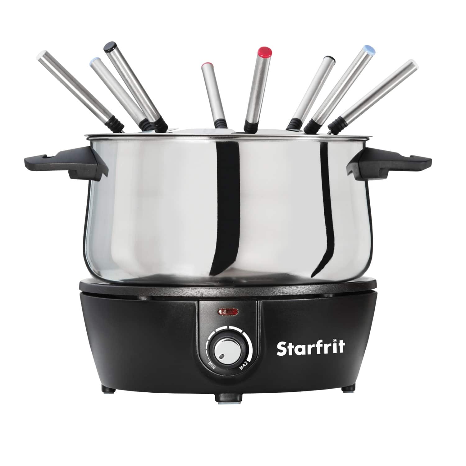 Starfrit - 3.2-Quart Electric Fondue Set - Gray