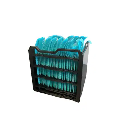 Front. CRANE - Crane EE-4000 Air Cooler & Humidifier Replacement Filter - Blue.