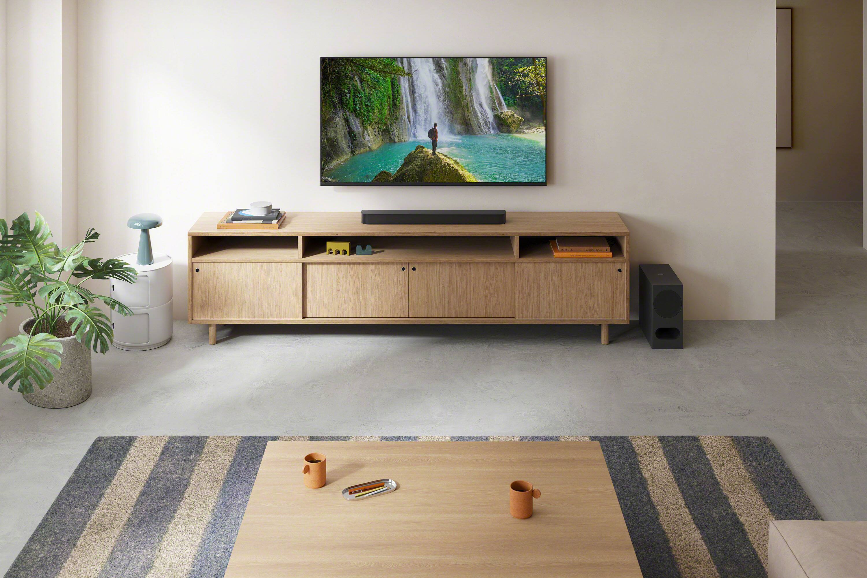 Back. Sony - BRAVIA Theater Bar 5, 3.1ch with wireless subwoofer, Dolby Atmos/DTS:X - Black.