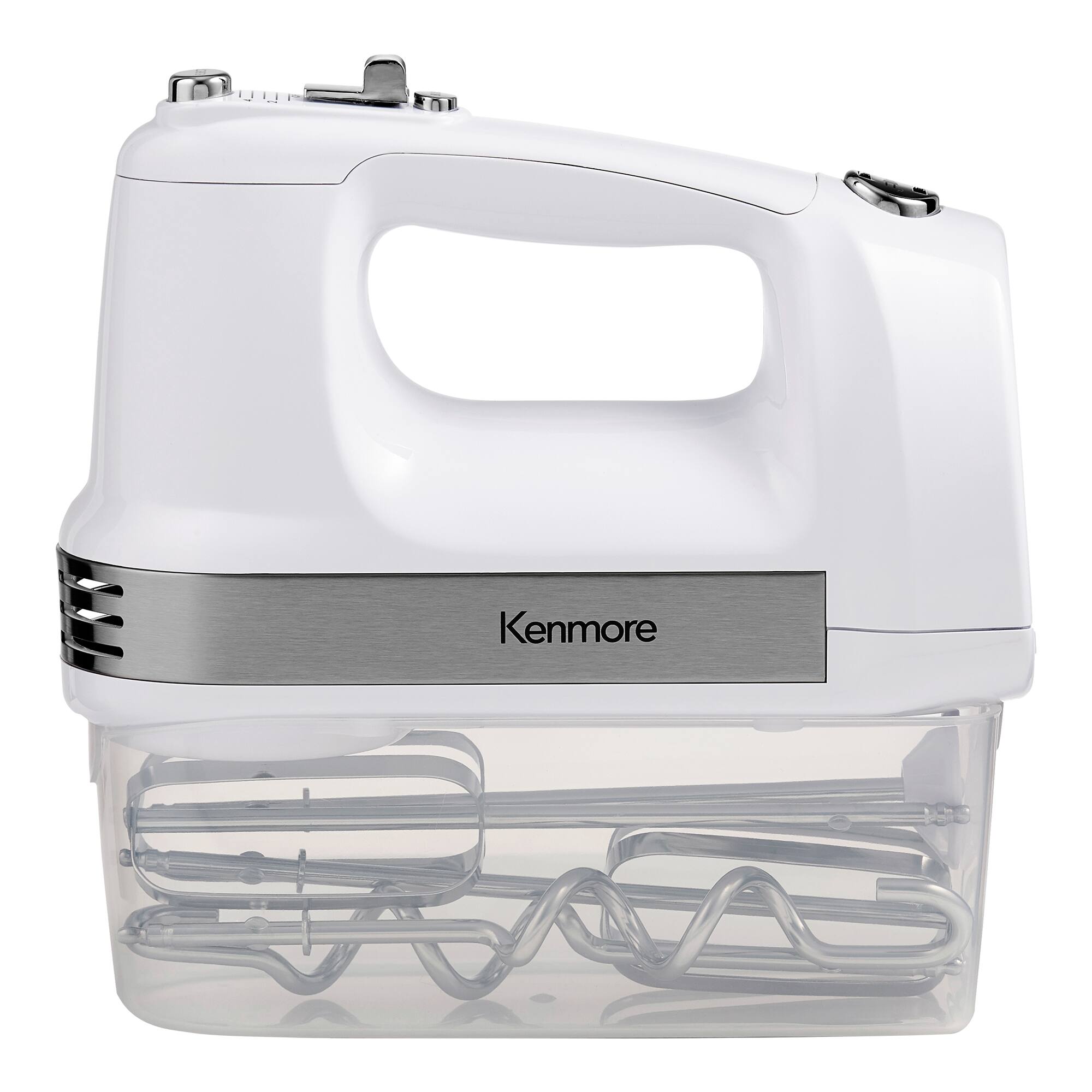 Alt View 1. Kenmore - 5-Speed Hand Mixer / Beater / Blender 250W with Burst Control - White.