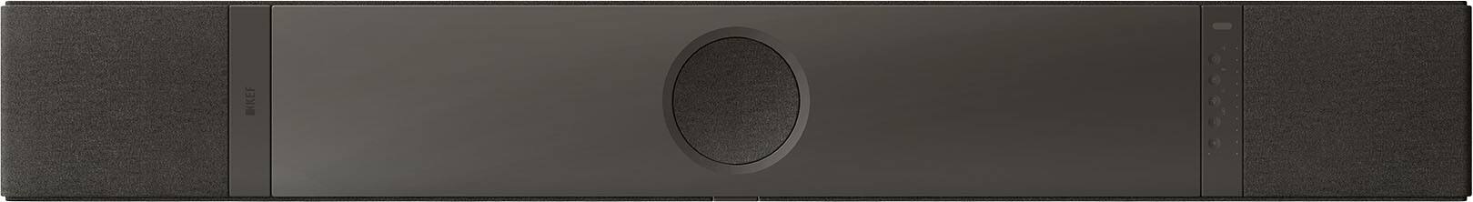 Left. KEF - XIO Soundbar - Black.