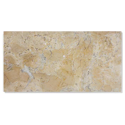 Front. GOODSILO - Premium Honed Finish Natural Marble Tiles for Elegant Floor and Wall Applications - Beige+Gold.