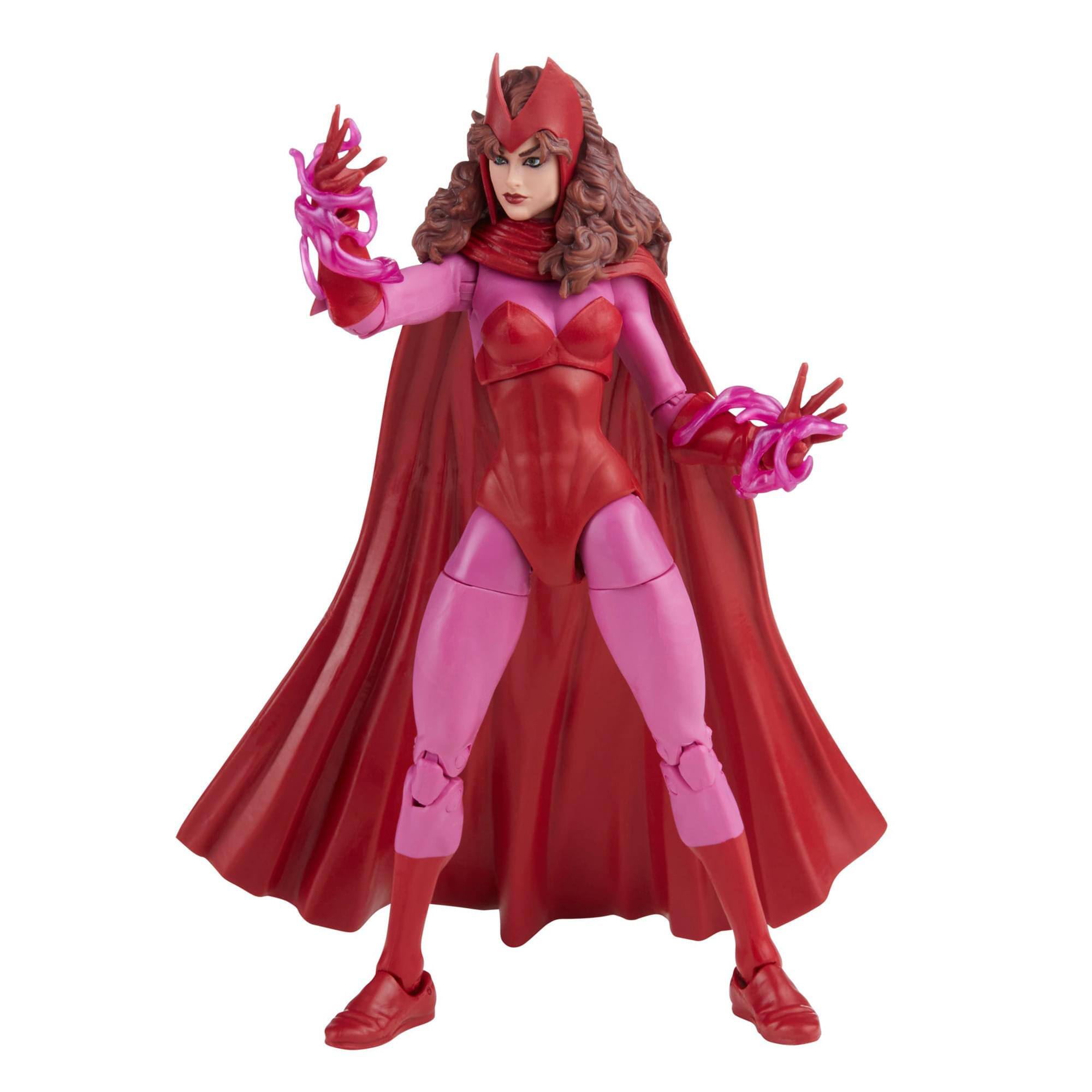 Alt View 1. Hasbro - Marvel Legends 6 Inch Scarlet Witch Action Figure - Red.