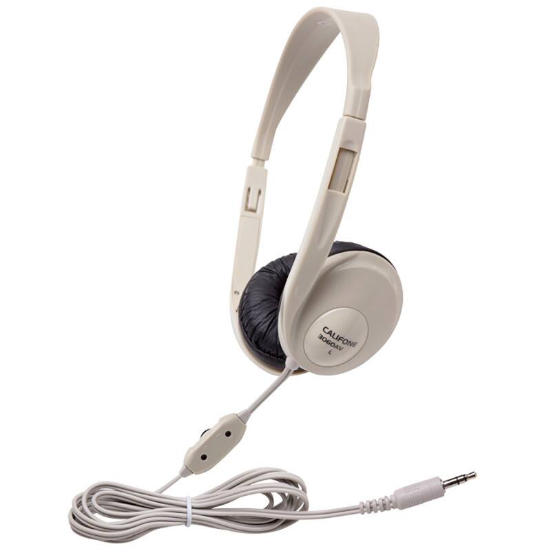 Front. Califone - Multimedia Stereo Headphones.