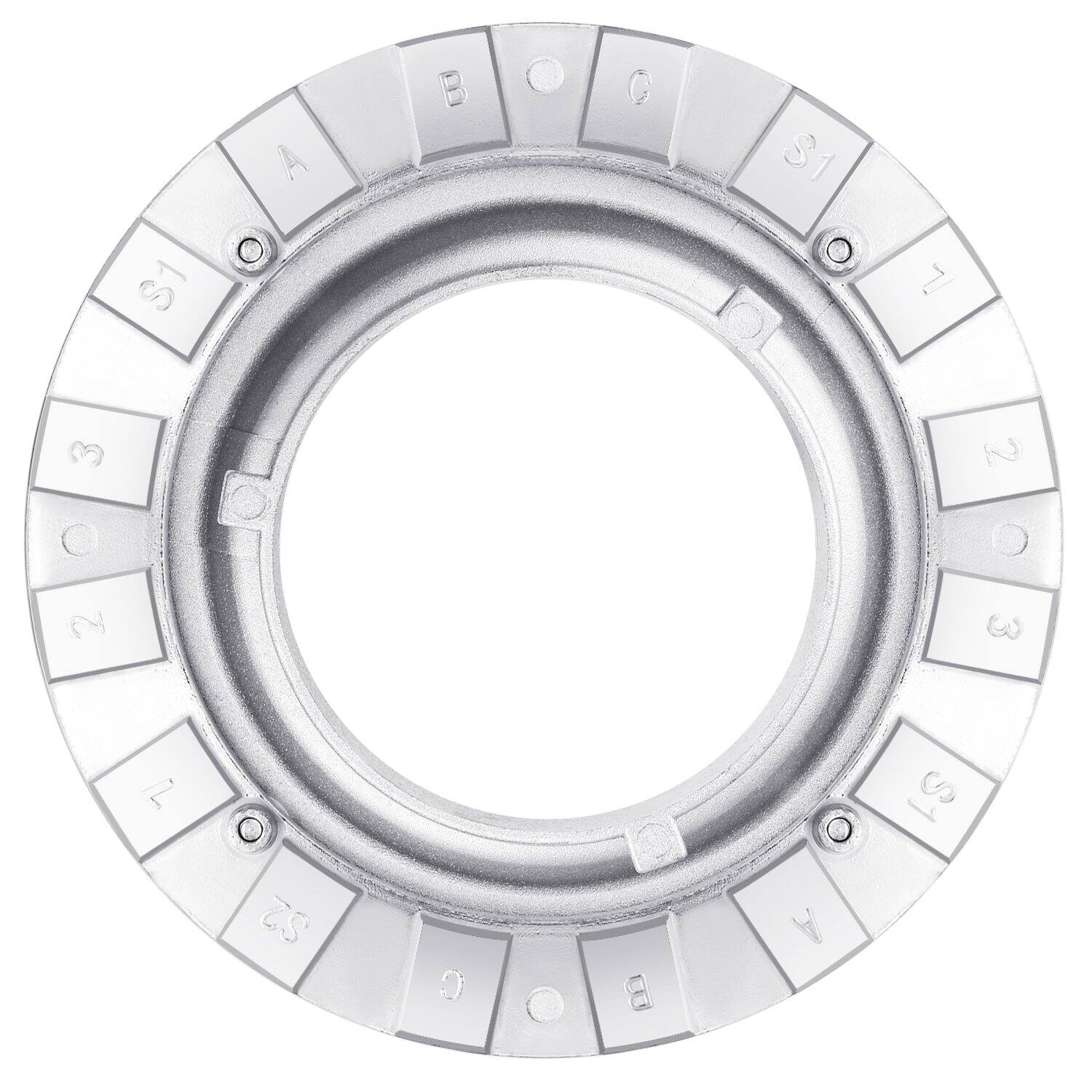 Alt View 3. Neewer - Metal Bowens Speed Ring for Softbox/Studio Flash.