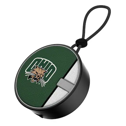Front. Keyscaper - Ohio Bobcats Logo Waterproof Bluetooth Speaker - Multicolor.