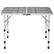 Alt View 17. Costway - Folding Grill Table for Camping Lightweight Aluminum Metal Grill Stand Table - Silver.