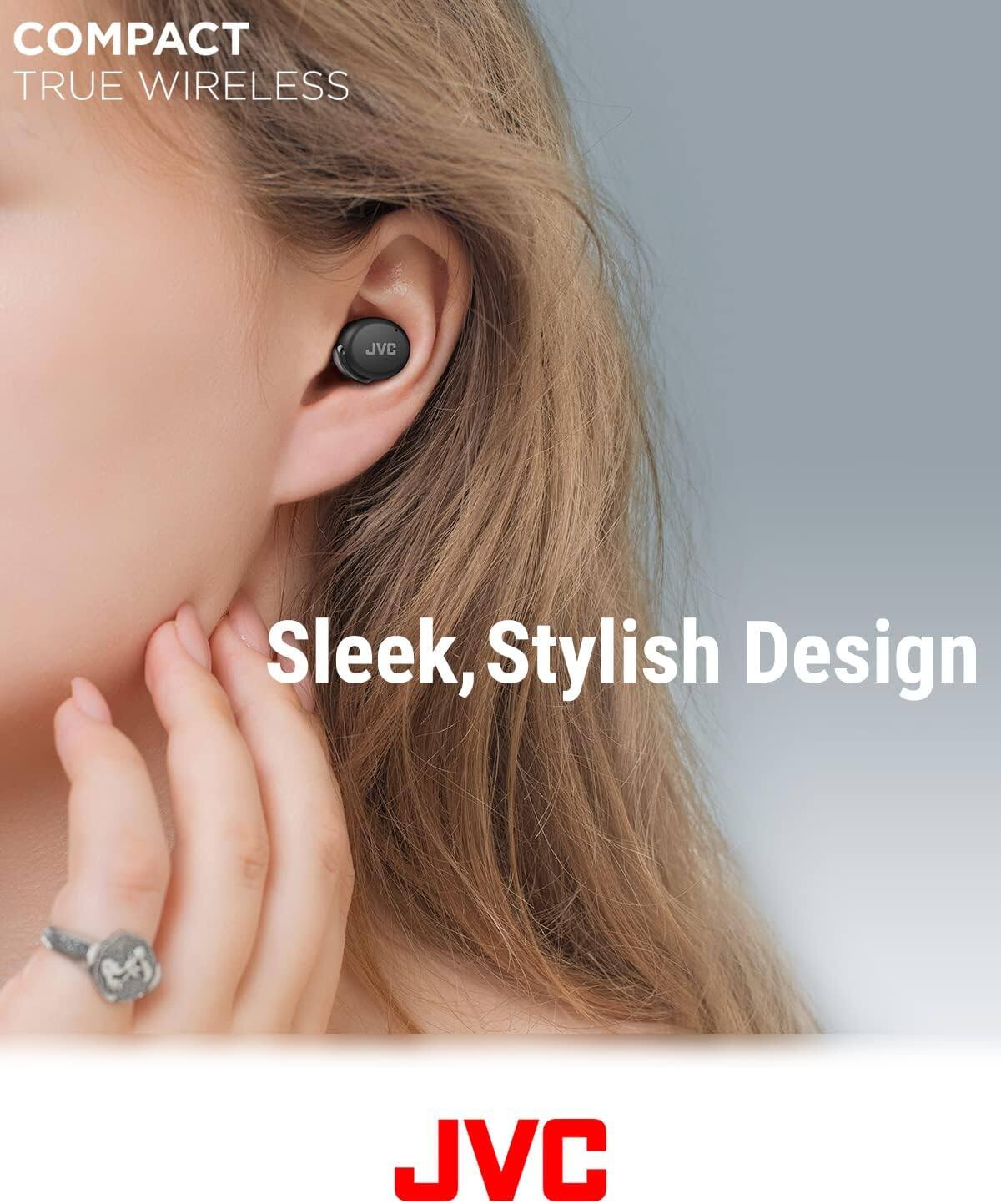 COMPACT  
TRUE WIRELESS  

Sleek, Stylish Design  

JVC